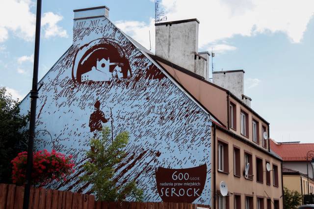 Mural przy ul. Kościuszki
