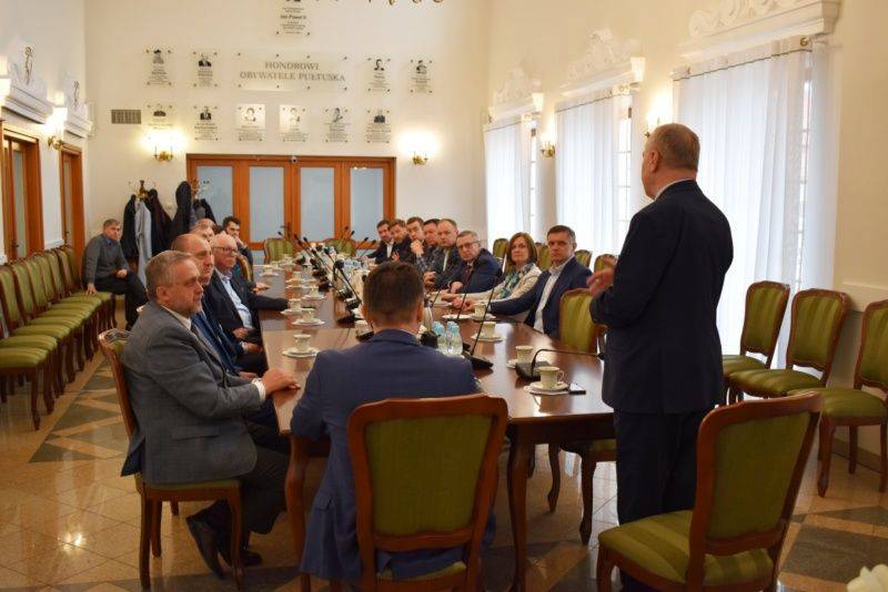 Spotkanie z partnerami projektu linii kolejowej