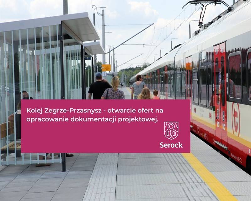 Otwarcie ofert w przetargu - Kolej Zegrze-Przasnysz