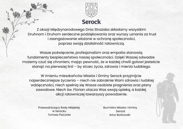 Dzień Strażaka – Dziękujemy za Odwagę i Służbę