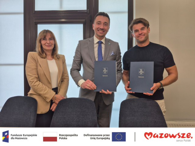 Podpisanie umowy na realizację odcinka ścieżki rowerowej wzdłuż DK 62