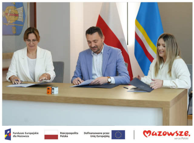 Podpisanie umowy na realizację odcinka ścieżki rowerowej 