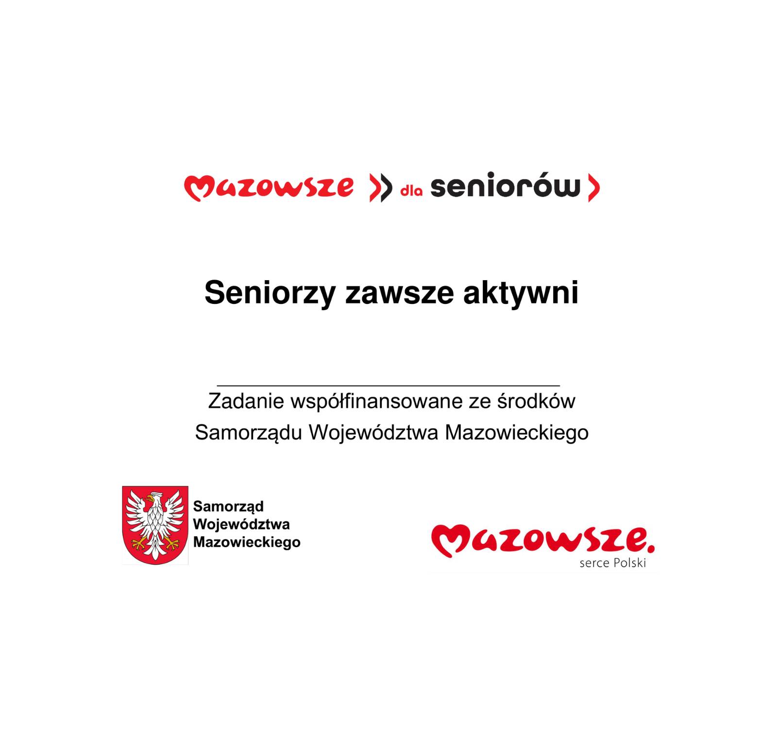 Seniorzy zawsze aktywni