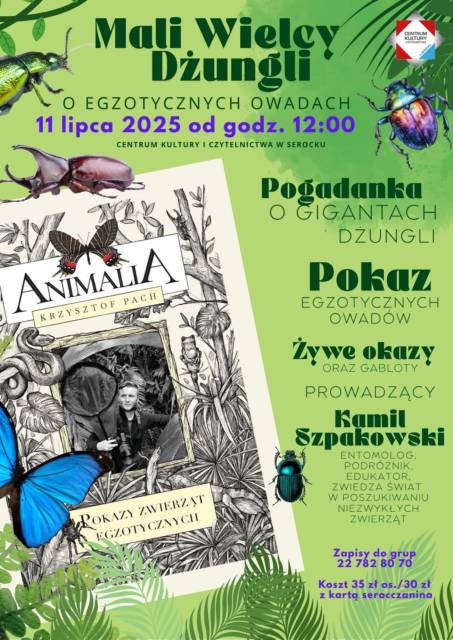 Mali Wielcy Dżungli – o egzotycznych owadach