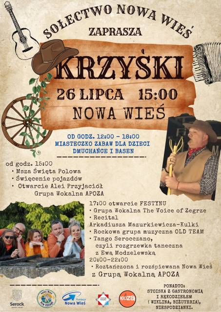  FESTYN W NOWEJ WSI – KRZYŚKI 
