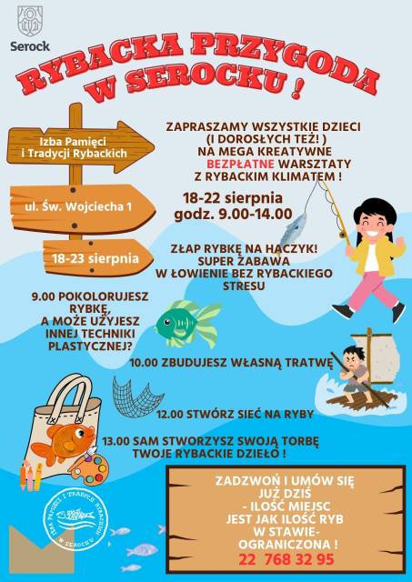 Rybacka przygoda w Serocku!