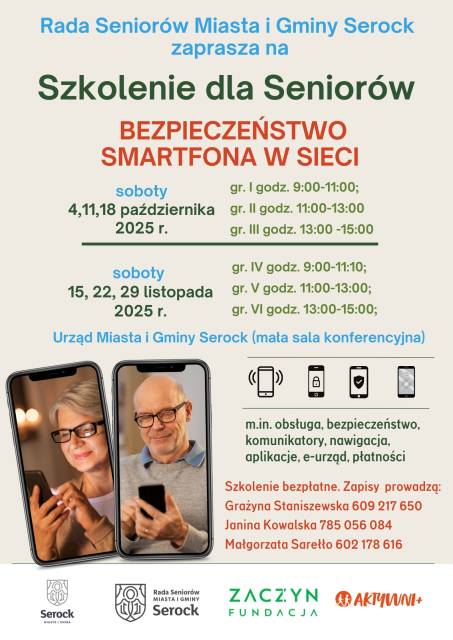 Seniorze, chroń swój smartfon i bądź bezpieczny w sieci