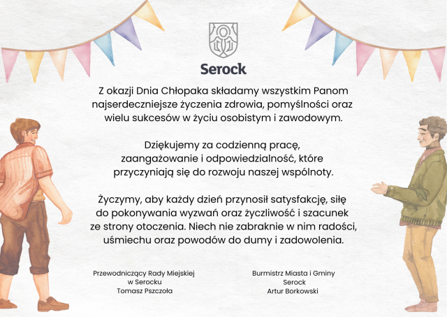 Życzenia z okazji Dnia Chłopaka