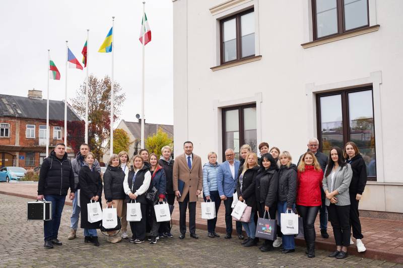 Serock miejscem wizyty studyjnej samorządowców z Ukrainy