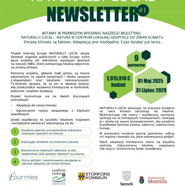 NEWSLETTER NATURALLY LOCAL #1/str. 1