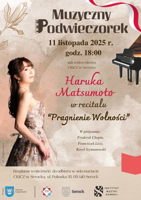 Muzyczny Podwieczorek - "Pragnienie Wolności"