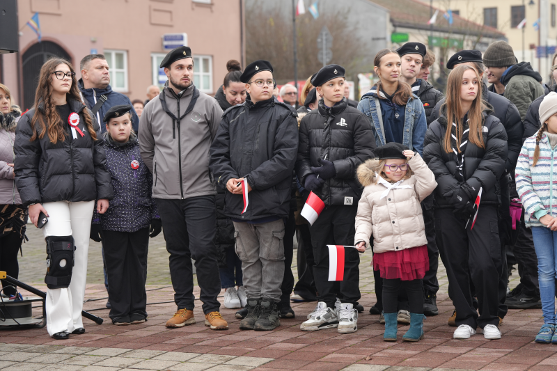 Serock w biało-czerwonych barwach