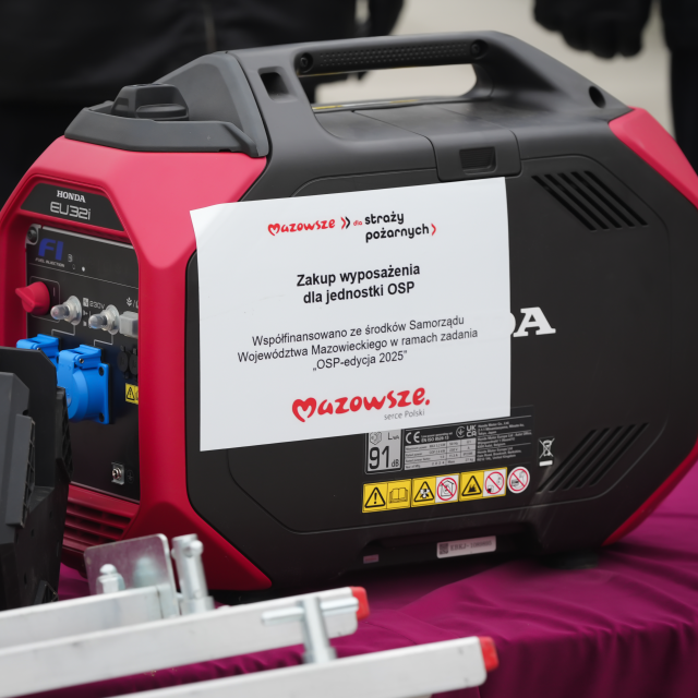 Zakup wyposażenia dla jednostki OSP