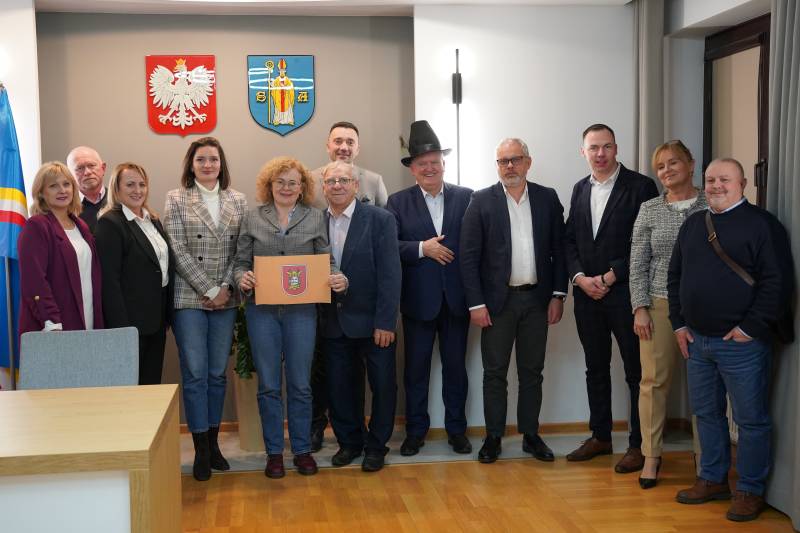 Wizyta delegacji Stowarzyszenia Gmin Ziemi Dobrzyńskiej w gminie Serock