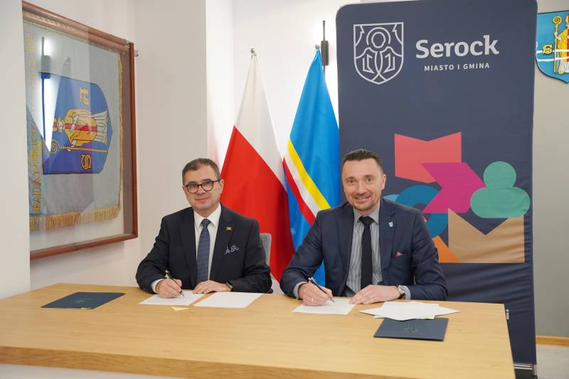 Miasto i Gmina Serock rozpoczynają współpracę z Uniwersytetem VIZJA w zakresie szkoleń z ochrony ludności i obrony cywilnej