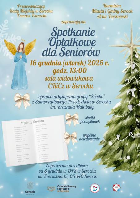 Spotkanie Opłatkowe dla Seniorów