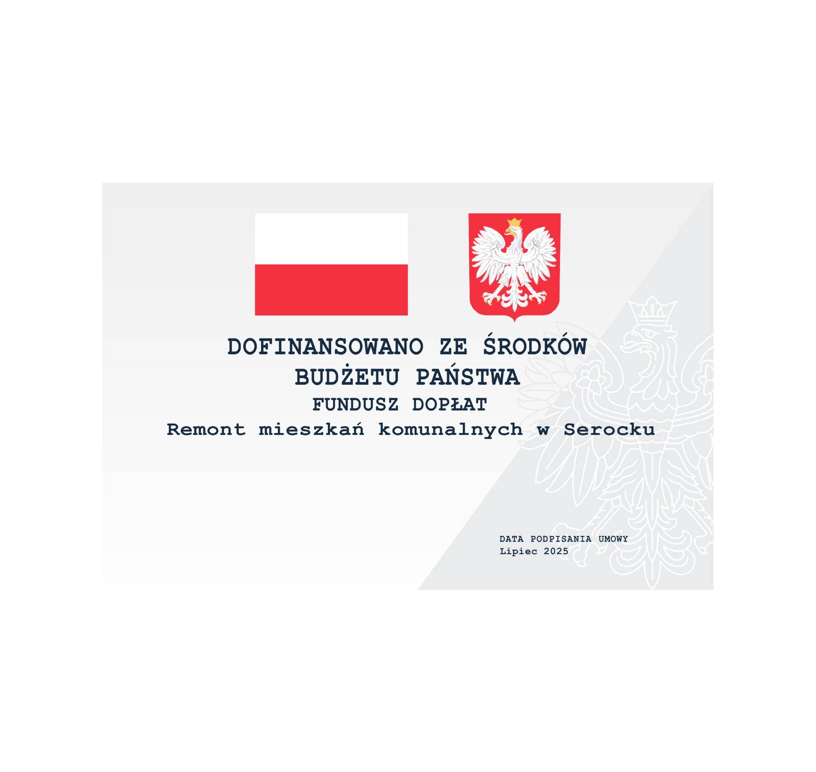 Remont mieszkań komunalnych w Serocku