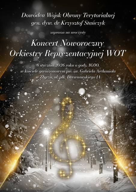 Koncert Noworoczny Orkiestry Reprezentacyjnej WOT