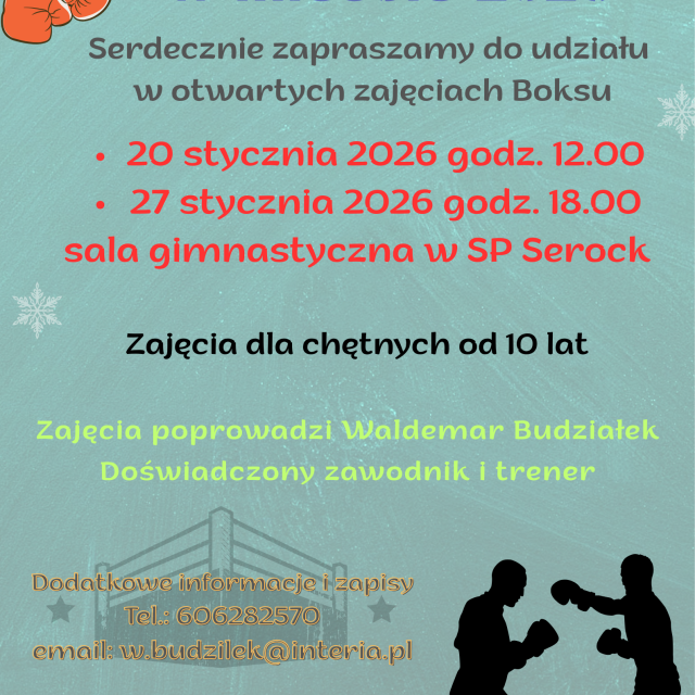 Otwarte zajęcia boksu