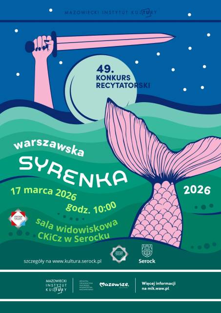 49. edycja Konkursu Recytatorskiego Warszawska Syrenka