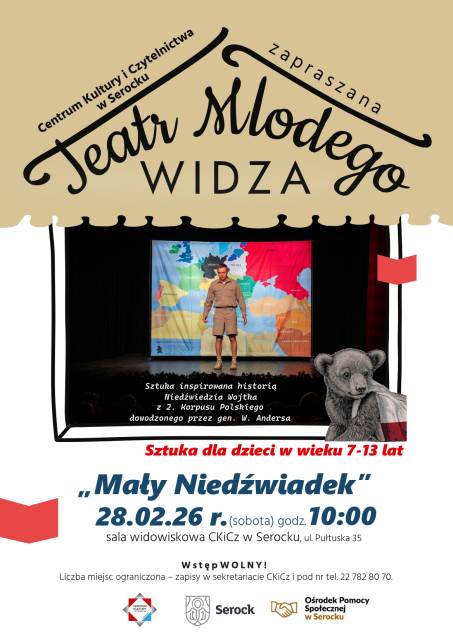 Teatr Młodego Widza - Mały Niedźwiadek