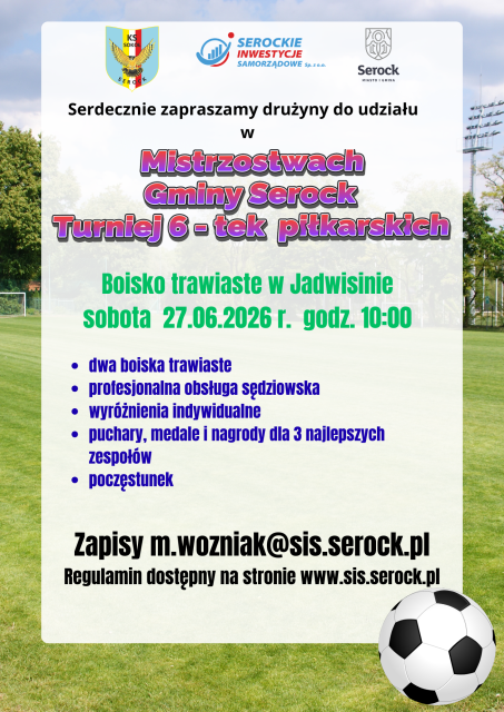 Turniej 6-tek piłkarskich