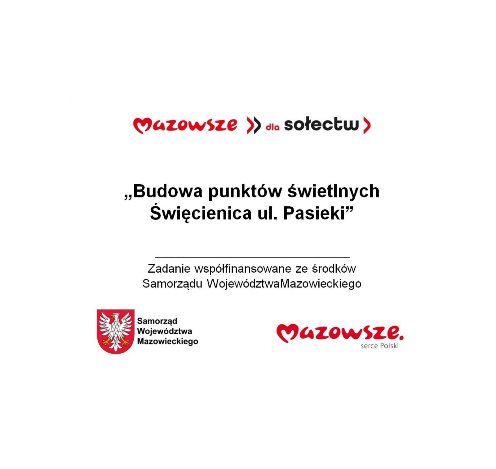 Budowa punktów świetlnych Święcienica ul. Pasieki