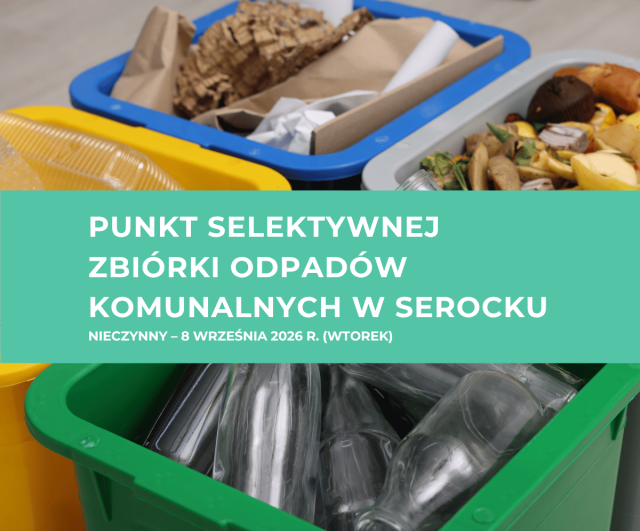 PSZOK nieczynny - 8 września 2026