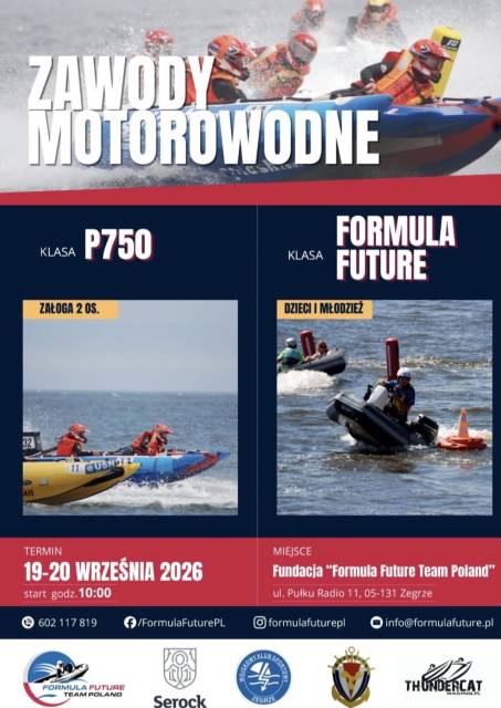 Zawody motorowodne o Puchar Burmistrza Miasta i Gminy Serock