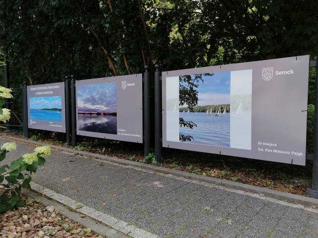 Wystawa fotografii laureatów konkursu "Jezioro Zegrzyńskie moim okiem"