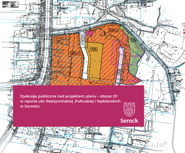 Informacja dot. projektu m.p.z.p. miasta Serock – obszar D1