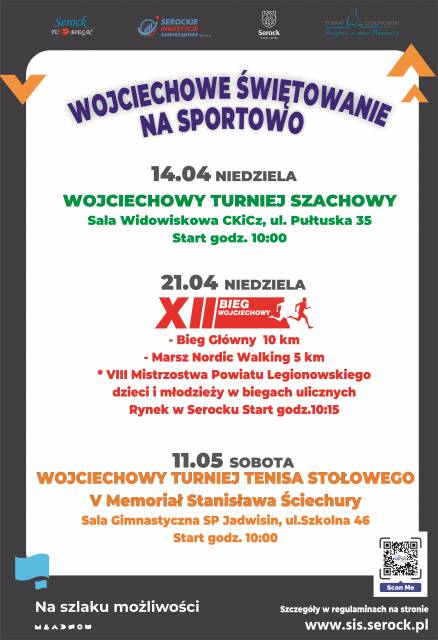 Wojciechowe świętowanie na sportowo - Wojciechowy turniej tenisa stołowego