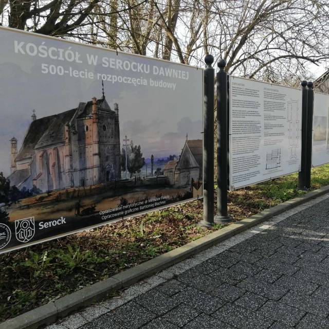 "Kościół w Serocku dawniej. 500-lecie rozpoczęcia budowy"